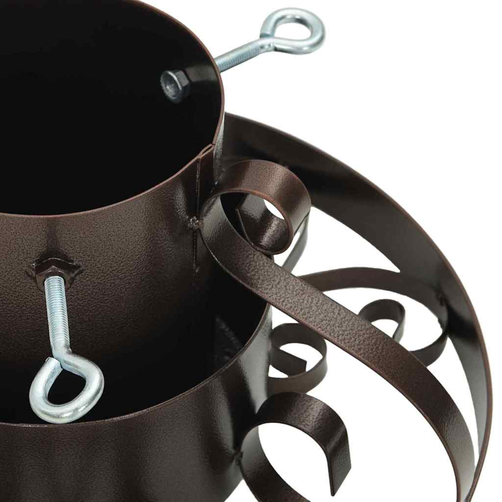 Kerstboomstandaard Antiek koper 40 x 40 x 20.5 cm Staal