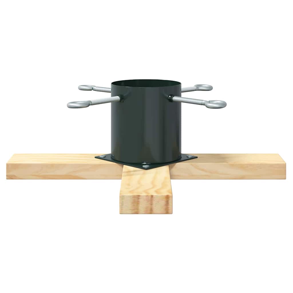 Kerstboomstandaard Groen 50 x 50 x 16 cm Massief grenenhout