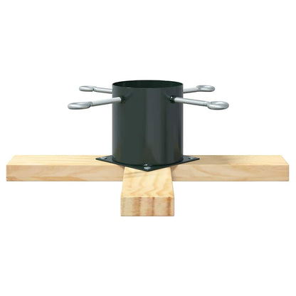 Kerstboomstandaard Groen 50 x 50 x 16 cm Massief grenenhout