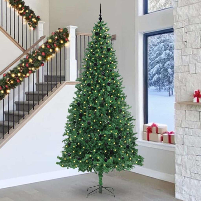 Kunstkerstboom Met Verlichting En Kerstballen 500 Cm