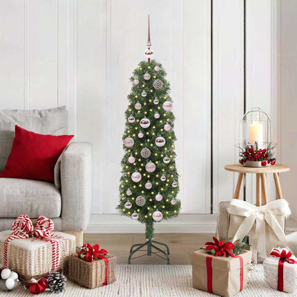 Kunstkerstboom Groen Pvc En Staal En Kunststof