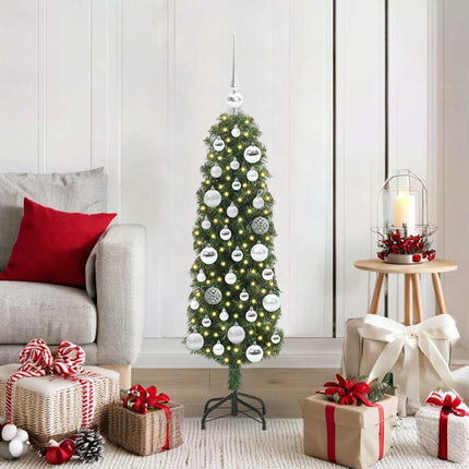 Kunstkerstboom Groen Pvc En Staal En Kunststof