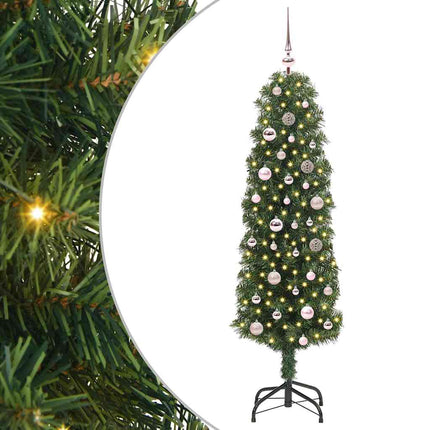 Kunstkerstboom Groen Pvc En Staal En Kunststof