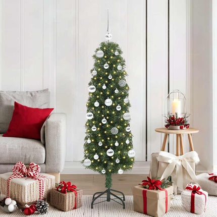 Kunstkerstboom Groen Pvc En Staal En Kunststof