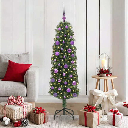 Kunstkerstboom Groen Pvc En Staal En Kunststof