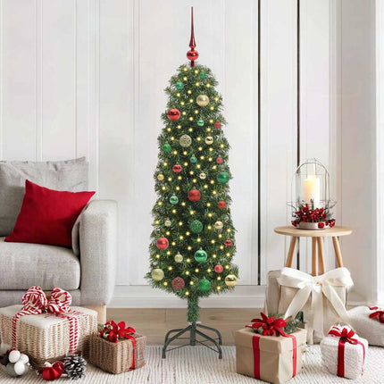 Kunstkerstboom Groen Pvc En Staal En Kunststof