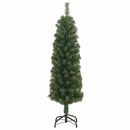 Kunstkerstboom Groen 150 cm PVC en Staal en Kunststof