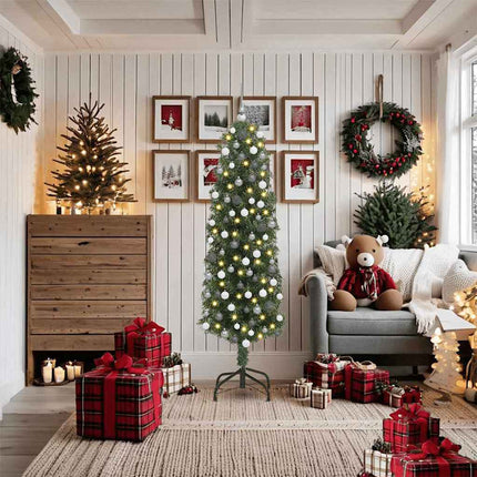 Kunstkerstboom Groen Pvc En Staal En Kunststof