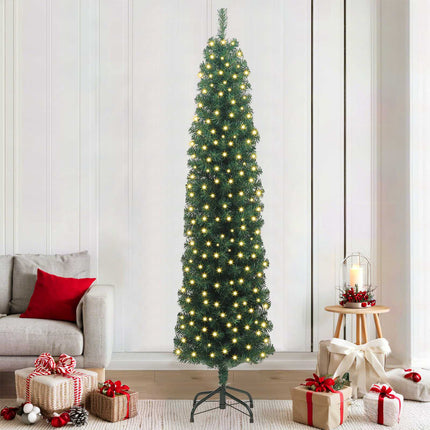Kunstkerstboom Groen Pvc En Staal En Kunststof
