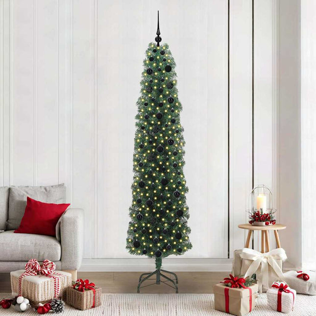 Kunstkerstboom Pvc En Staal En Kunststof Groen