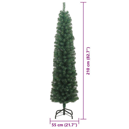 Kunstkerstboom Pvc En Staal En Kunststof Groen