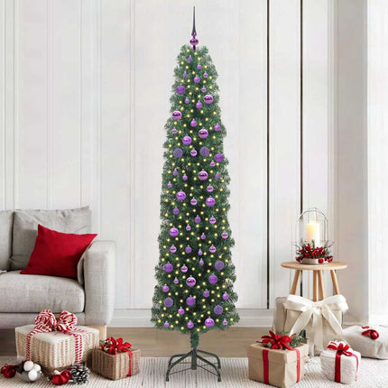 Kunstkerstboom Groen Pvc En Staal En Kunststof