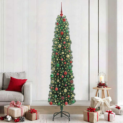 Kunstkerstboom Groen Pvc En Staal En Kunststof