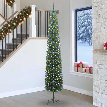 Kunstkerstboom Groen Pvc En Staal En Kunststof