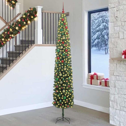 Kunstkerstboom Groen Pvc En Staal En Kunststof