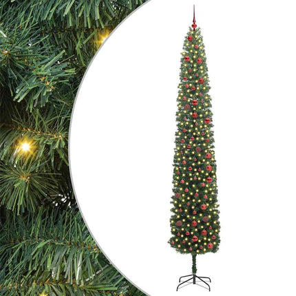 Kunstkerstboom Groen Pvc En Staal En Kunststof