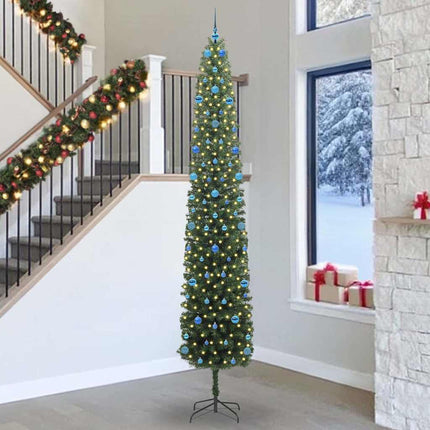 Kunstkerstboom Groen Pvc En Staal En Kunststof