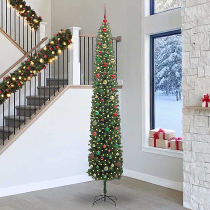 Kunstkerstboom Groen Pvc En Staal En Kunststof