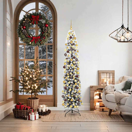 Kunstkerstboom Groen Pvc En Staal En Kunststof