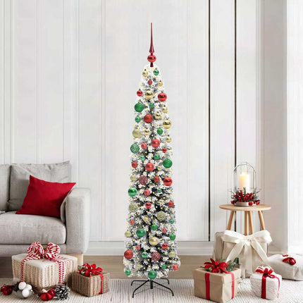 Kunstkerstboom Groen Pvc En Staal En Kunststof