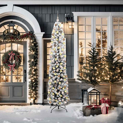 Kunstkerstboom Groen Pvc En Staal En Kunststof