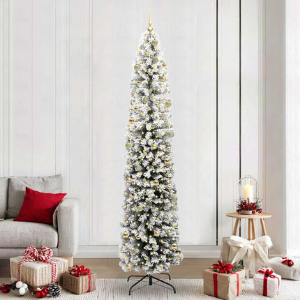 Kunstkerstboom Groen Pvc En Staal En Kunststof