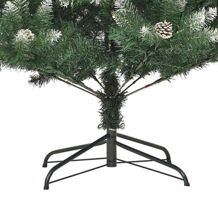 Kunstkerstboom Groen Pvc En Plastic En Staal
