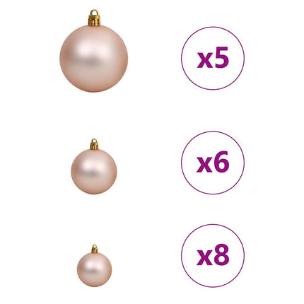 Kunstkerstboom Groen Pvc En Plastic En Staal
