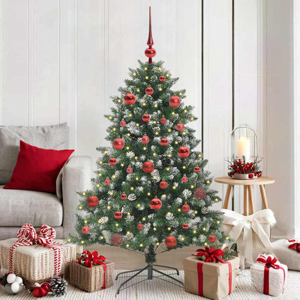 Kunstkerstboom Groen Pvc En Plastic En Staal