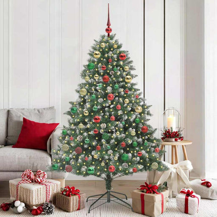 Kunstkerstboom Groen Pvc En Plastic En Staal