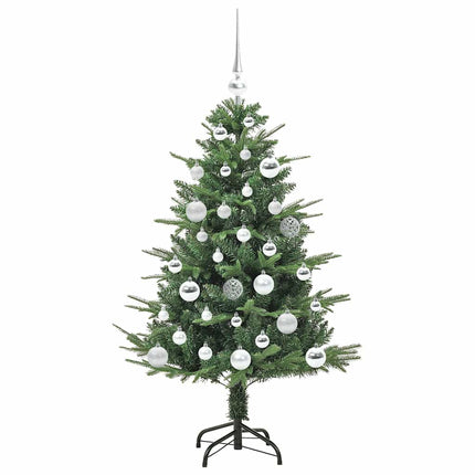 Artificial Pre-Lit Kerstboom Met Ballenset 120 Cm
