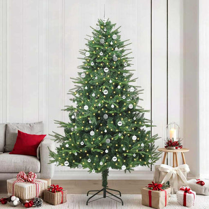 Artificial Pre-Lit Kerstboom Met Ballenset 120 Cm