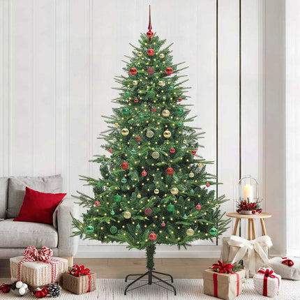 Artificial Pre-Lit Kerstboom Met Ballenset 120 Cm