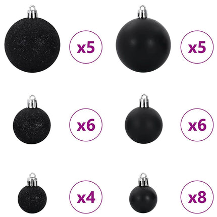 Kunstmatige Inklapbare Kerstboom Pvc En Metaal