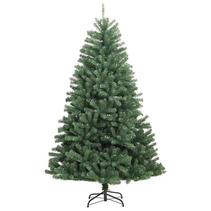 Kunstmatige Inklapbare Kerstboom Groen 120 cm PVC en Metaal