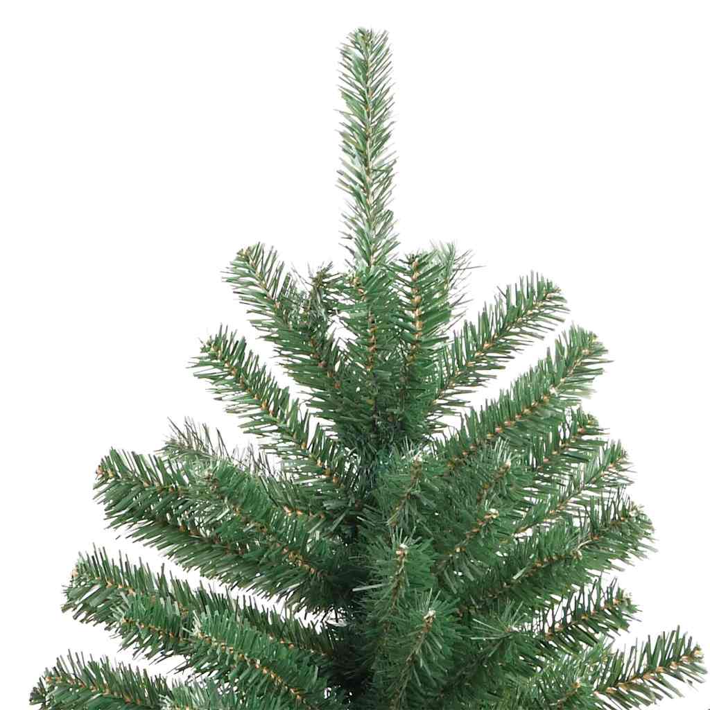 Kunstmatige Inklapbare Kerstboom Groen 150 cm PVC en Metaal