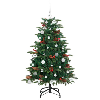 Kunstkerstboom Groen 150 cm PVC en Metaal en Plastic