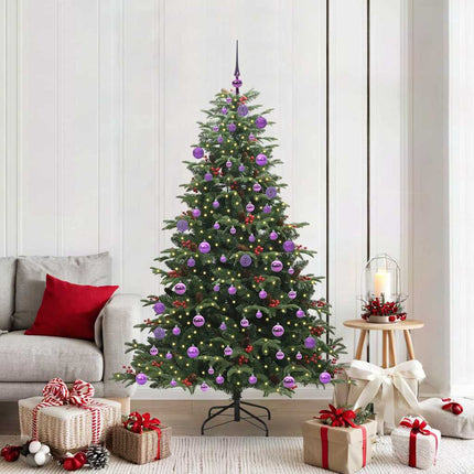 Kunstkerstboom Groen Pvc En Metaal En Plastic