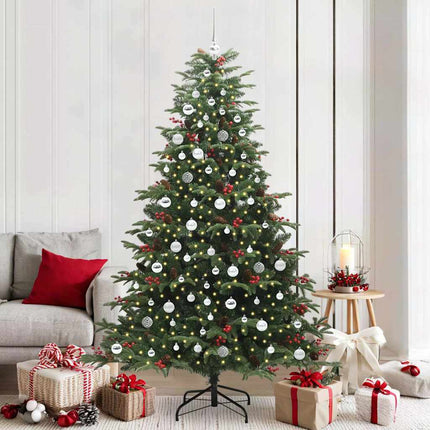 Kunstkerstboom Groen Pvc En Metaal En Plastic