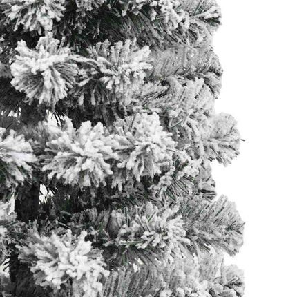 Kunstmatige Inklapbare Kerstboom 150 Led's Groen En Wit
