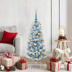 120 cm / met LEDs en blauwe ballen