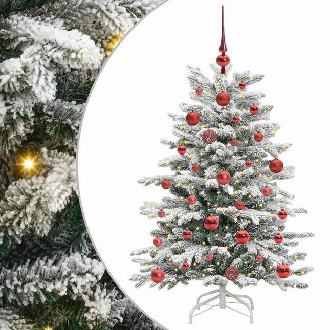 Kunstmatige Inklapbare Kerstboom Wit Pe En Pvc