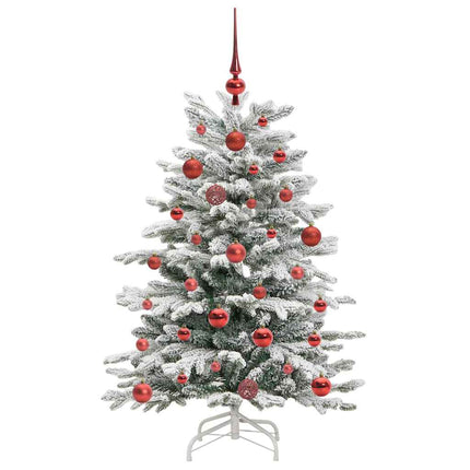 Kunstmatige Inklapbare Kerstboom Wit Pe En Pvc