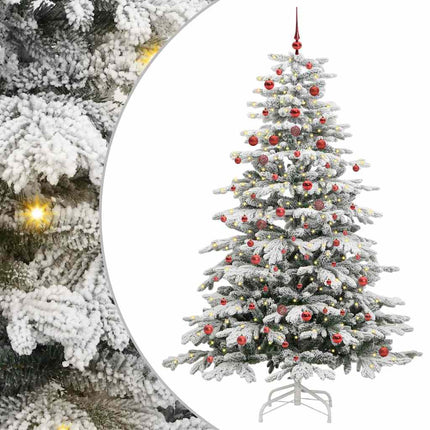 Kunstmatige Inklapbare Kerstboom Wit Pe En Pvc