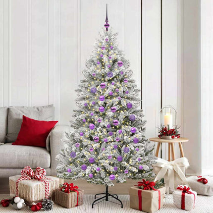 Kunstkerstboom 120 Cm 150 Led's Warmwit Pvc En Staal