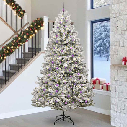 Kunstkerstboom 120 Cm 150 Led's Warmwit Pvc En Staal