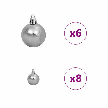Kunstkerstboom Groen Pvc En Plastic En Staal