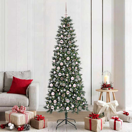 Kunstkerstboom Groen Pvc En Plastic En Staal