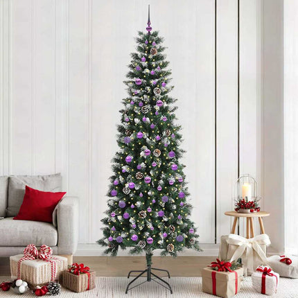 Kunstkerstboom Groen Pvc En Plastic En Staal