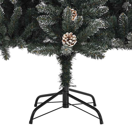 Kunstkerstboom Met 150 Led Groen Pvc En Plastic En Staal